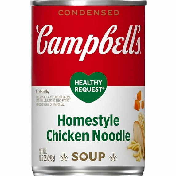 Campbell's Condensed Healthy Request Homestyle Chicken Noodle Soup 10.5oz (Pack of 14)