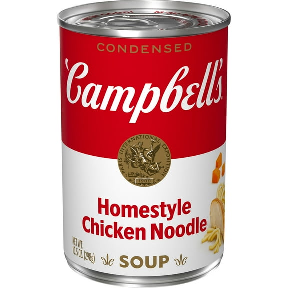 Campbell’s Condensed Homestyle Chicken Noodle Soup, 10.5 oz Can