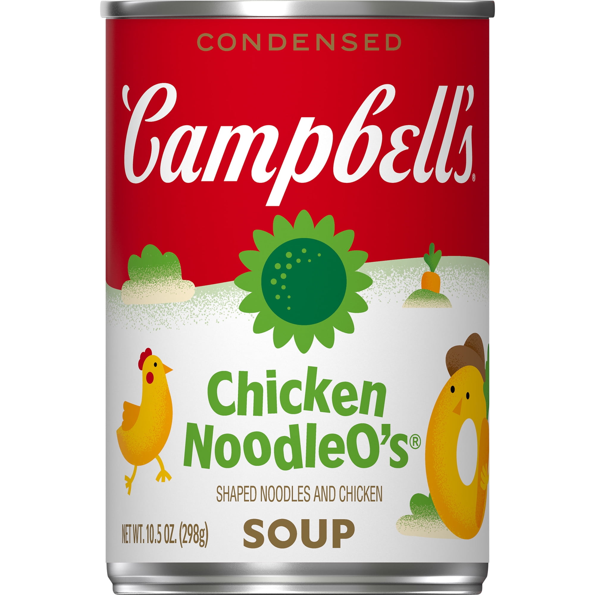 Campbell’s Condensed Kids Chicken NoodleO’s Soup, 10.5 oz Can