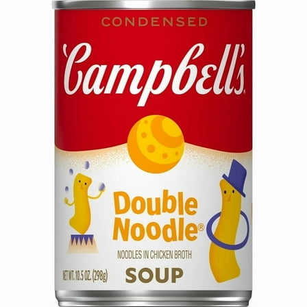 Campbell’s Condensed Kids Double Noodle Soup 10.5 oz Can (Pack of 7)