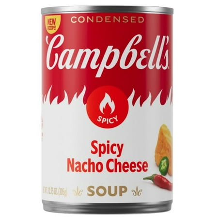 Campbell's Condensed Spicy Nacho Cheese Soup 10.75 oz (Pack of 8)