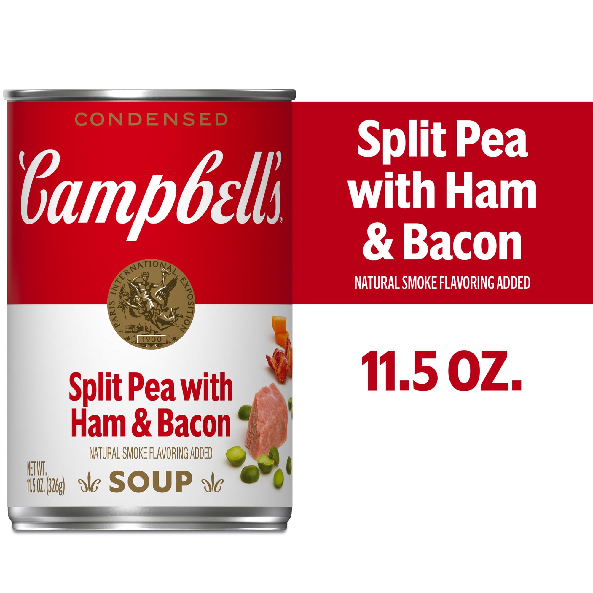 Campbell's, Condensed Split Pea Soup with Ham and Bacon, 11.5 oz