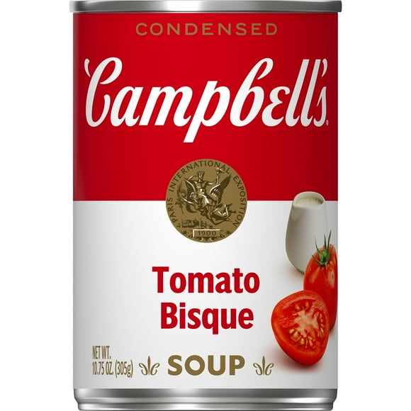 Campbell's Condensed Tomato Bisque Soup, 10.75 oz Can (Pack of 4)