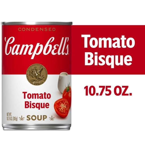 Campbell's Condensed Tomato Bisque Soup, 10.75 oz Can