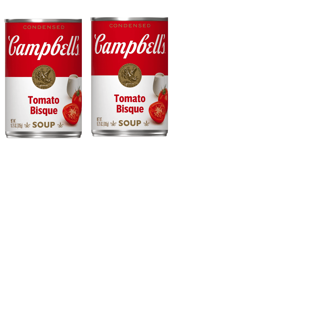 Campbell's Condensed Tomato Bisque Soup - 11oz-pack of 2