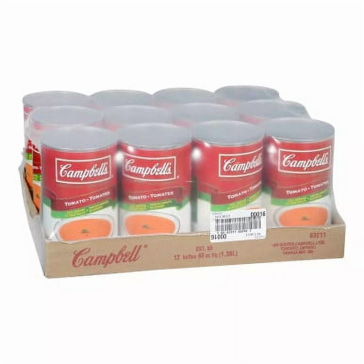 Campbell's Condensed Tomato Soup - 1.36 L / 48 oz (12 Pack)