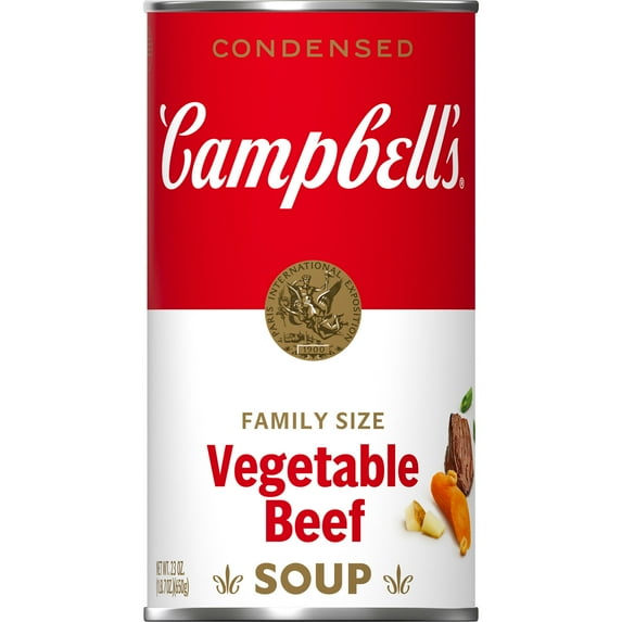 Campbell's Condensed Vegetable Beef Soup, 23 oz Can