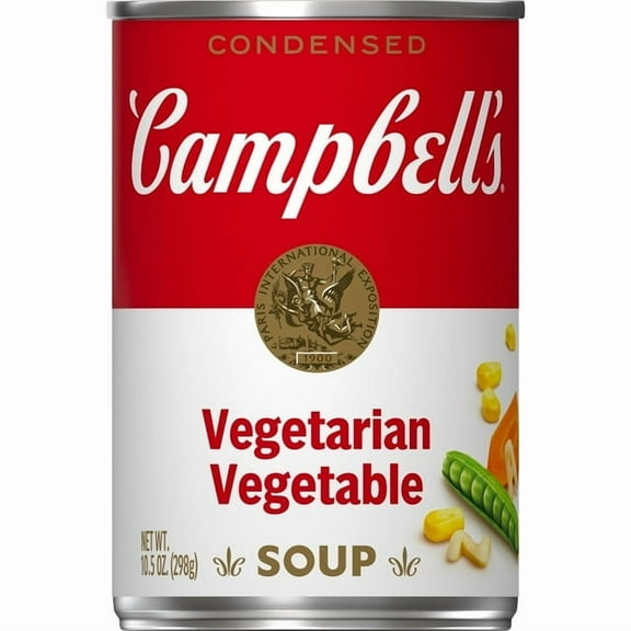 Campbell's Condensed Vegetarian Vegetable Soup 10.5 oz Can (Pack of 7)