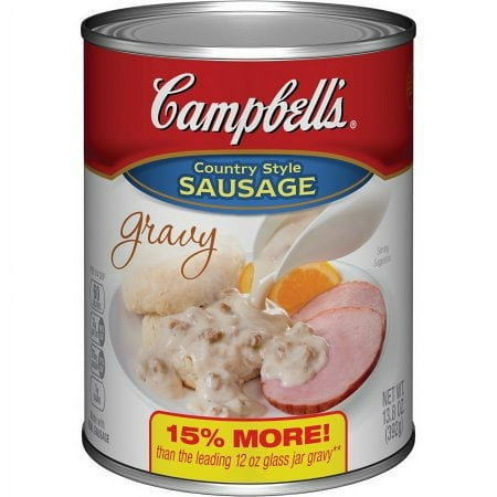 Campbell's Country Style Sausage Gravy, 13.8 Oz. (Pack of 4)