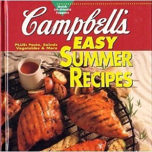 Pre-Owned Campbell's Easy Summer Recipes (Hardcover) 9780696204050