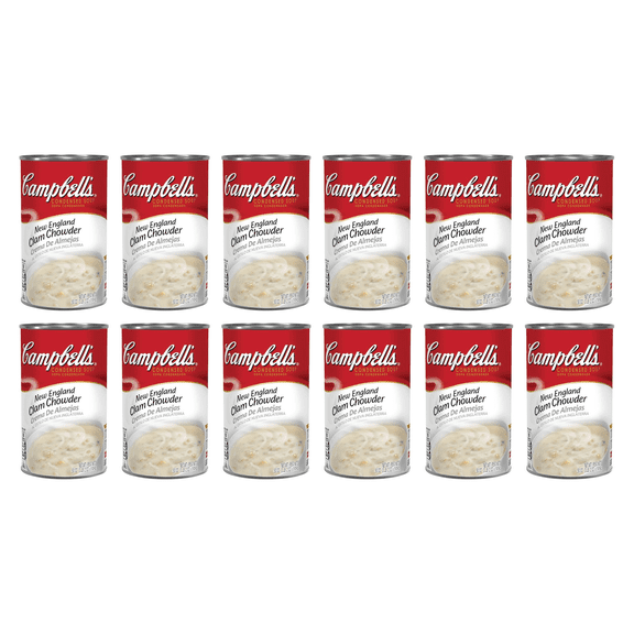 Campbells Family Meal 12-Pack A Delicious Assortment of Hearty, Creamy Soups for Every Day