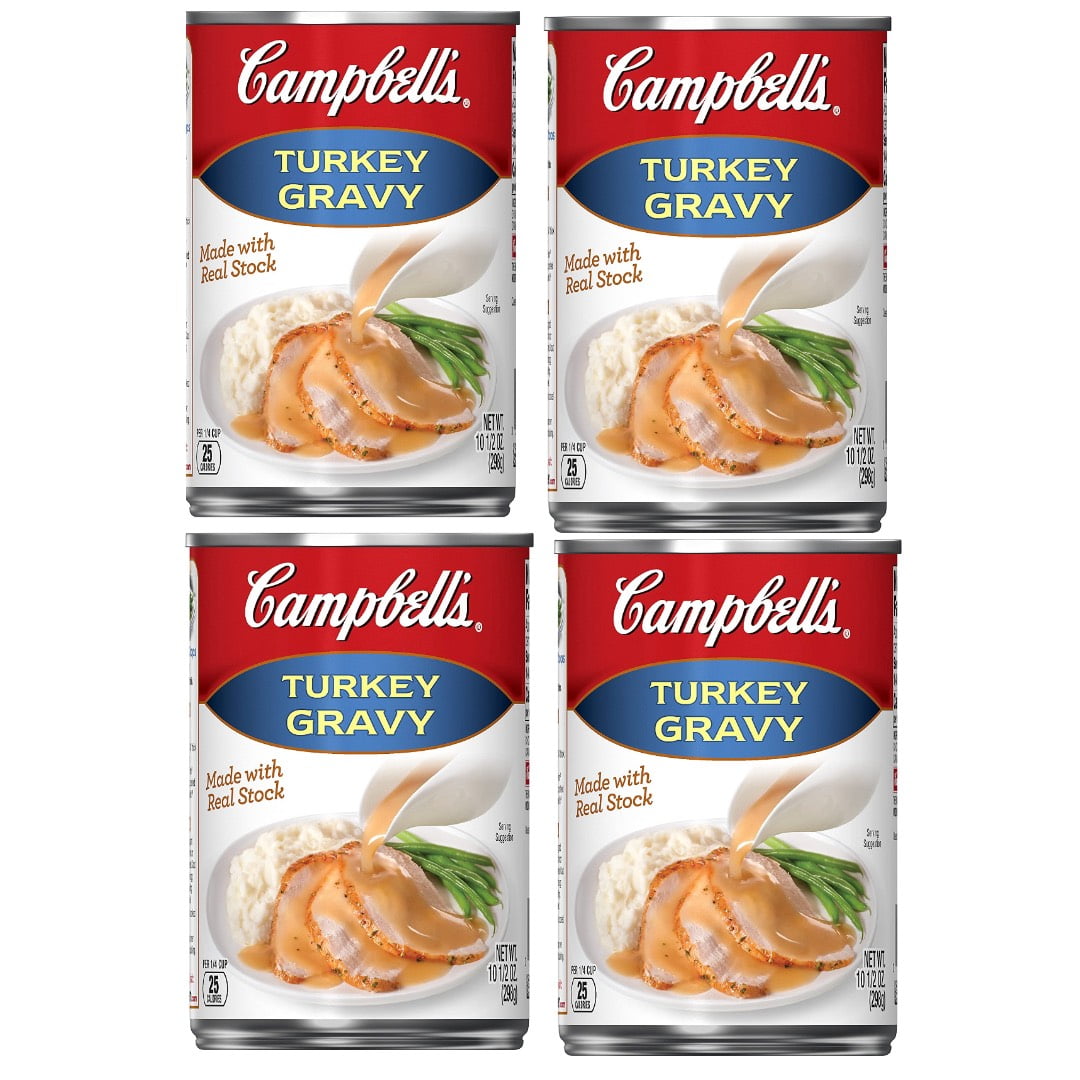 Campbell's Gravy, Turkey, 10.5z. pack of 4