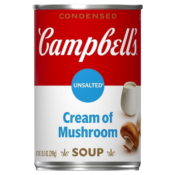Campbell’s Healthy Request Unsalted Cream of Mushroom Soup 10.5 oz, Pack of 1