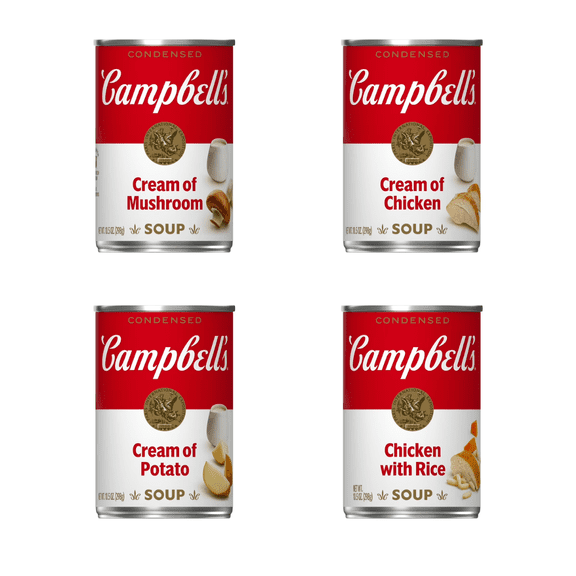 Campbells Hearty Meal-in-a-Can 12-Pack A Rich Selection of Comforting Soups for Busy Days