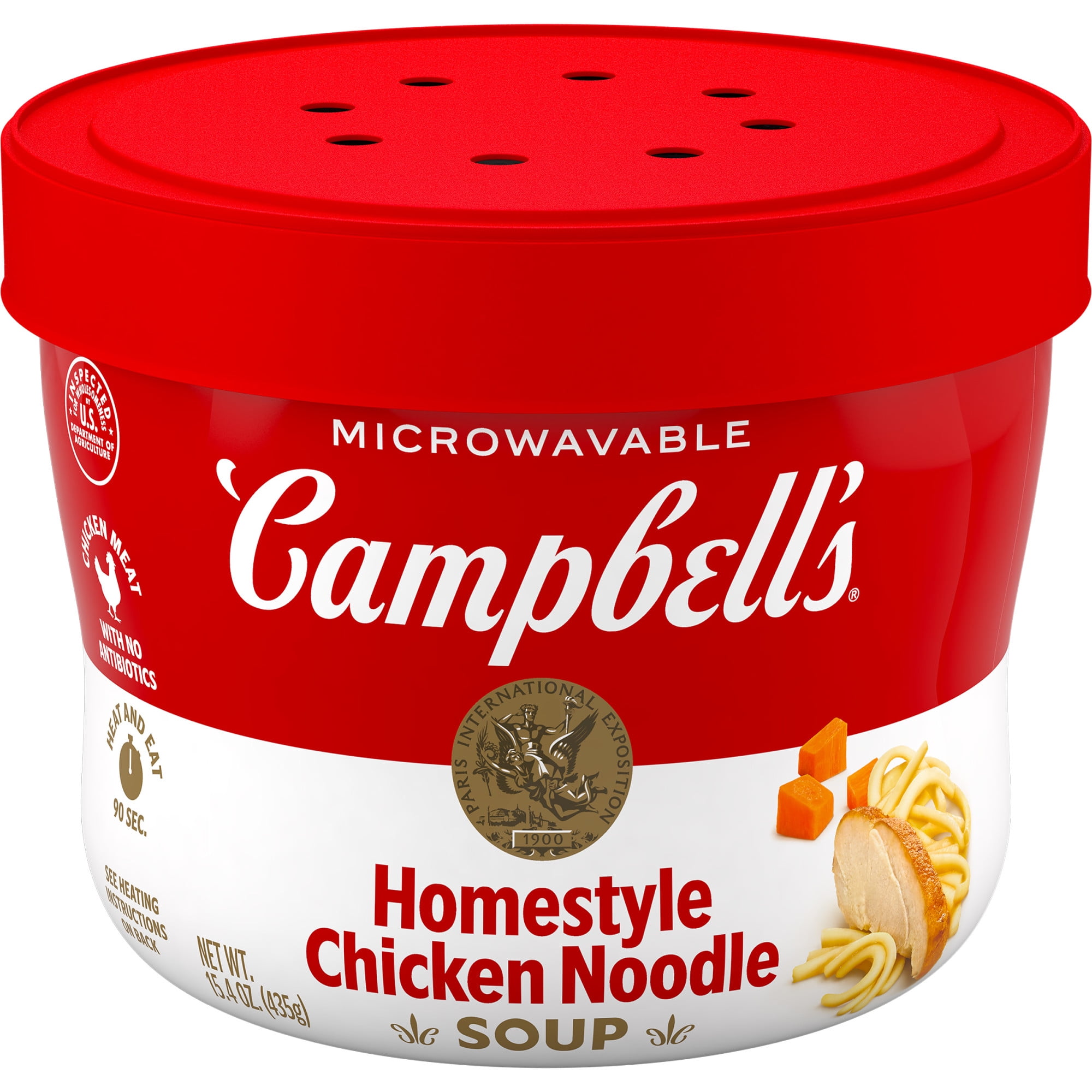campbell soupさま専用 Campbell's Homestyle Chicken Noodle Soup, 15.4 oz Microwavable