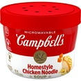 thumbnail image 1 of Campbell's Homestyle Chicken Noodle Soup, 15.4 oz Microwavable Bowl, 1 of 11