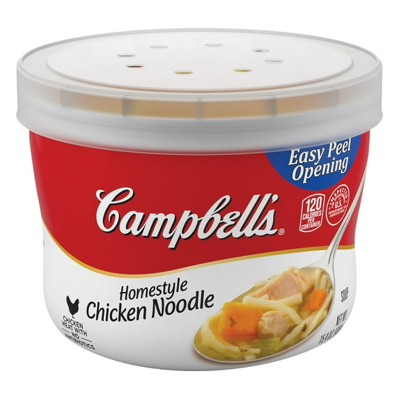 2X - Campbell's Homestyle Chicken Noodle Soup - 15.4 oz