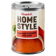 Campbell's Homestyle Harvest Tomato Soup with Basil, 16.3 oz Can