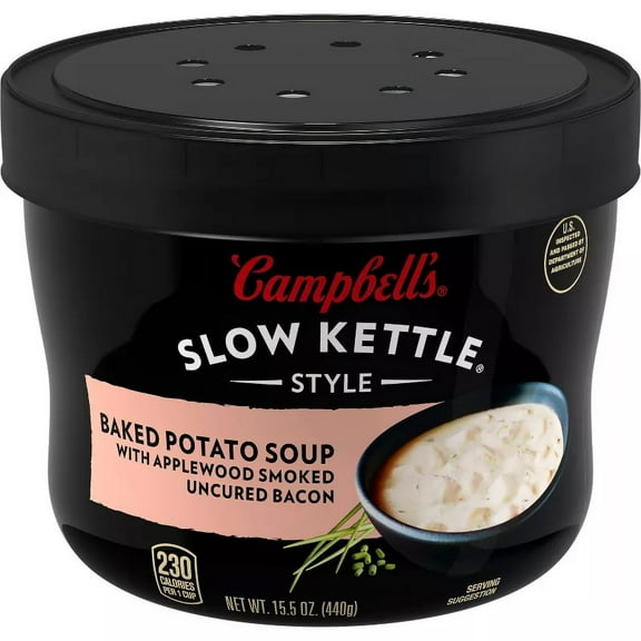 Campbell's Slow Kettle Style Baked Potato with Bacon Soup