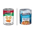 thumbnail image 1 of Campbell's SpaghettiOs A to Z's Pasta with Meatballs 15.6 oz & Progresso Light Chicken Noodle Soup 18.5 oz, 1 of 5