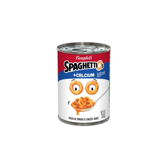 Campbell's Spaghettios Canned Pasta Original Plus Calcium 15.8 oz. (Pack of 32)