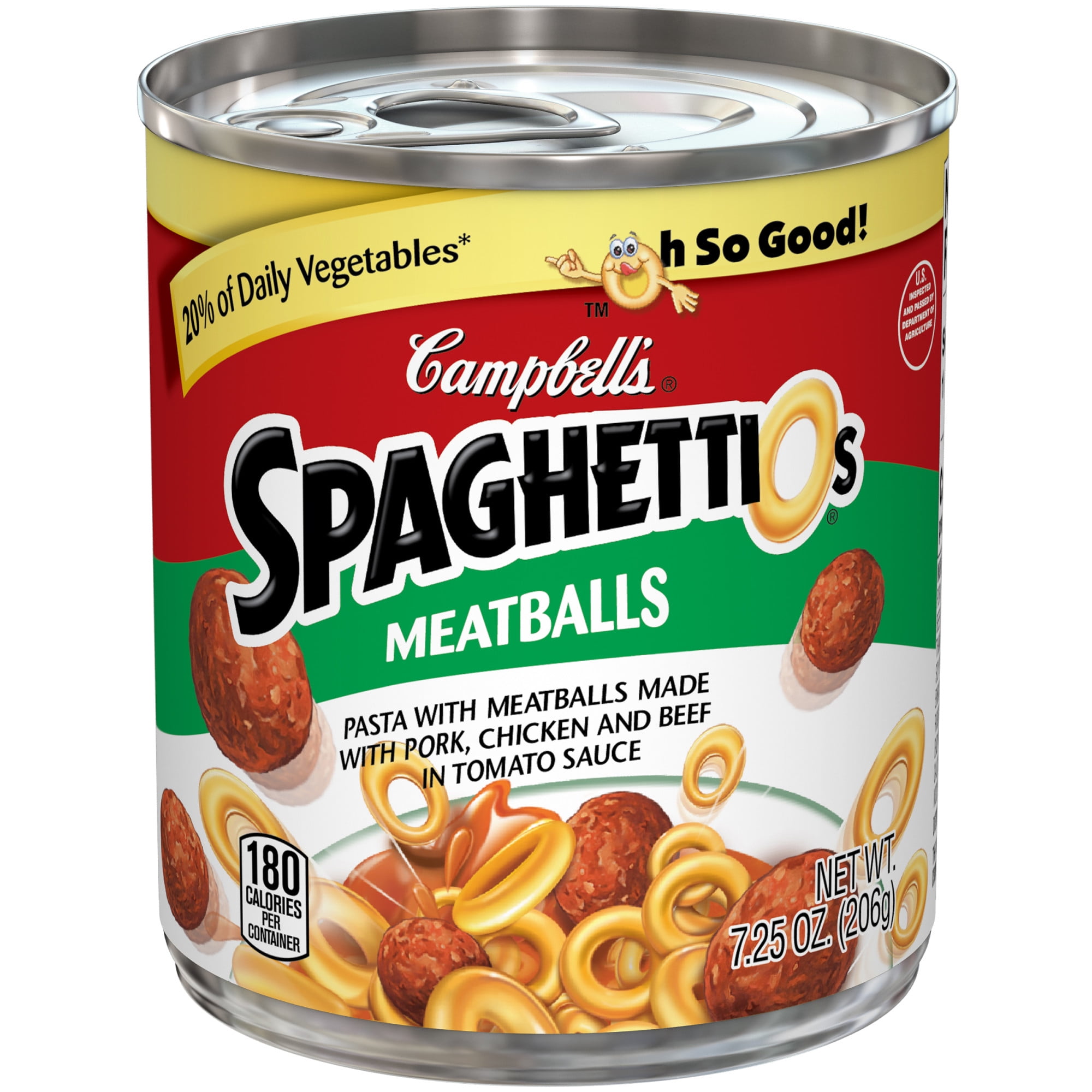 Pick 3 Campbell's Spaghetti O's Cans Chicken, Franks, Meatballs, Original &  More