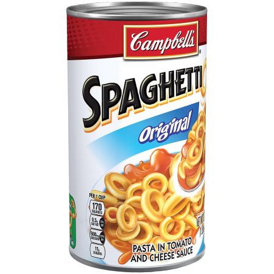 Campbell's SpaghettiOs Original (Pack of 2) - Walmart.com