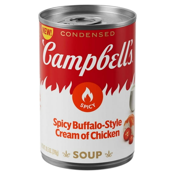 Campbell's Spicy Buffalo Style Cream Of Chicken Soup - 10.5 oz- Pack of 2