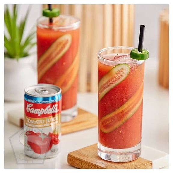 Campbell's Tomato Juice 5.5 fl. oz. Can - 48/Case