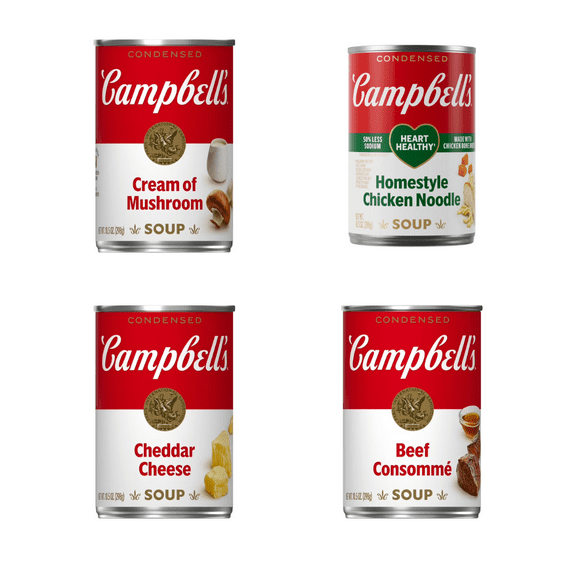 Campbells Ultimate Comfort Soup 12-Variety Pack A Selection of Classic, Hearty, and Creamy Soups for Every Taste