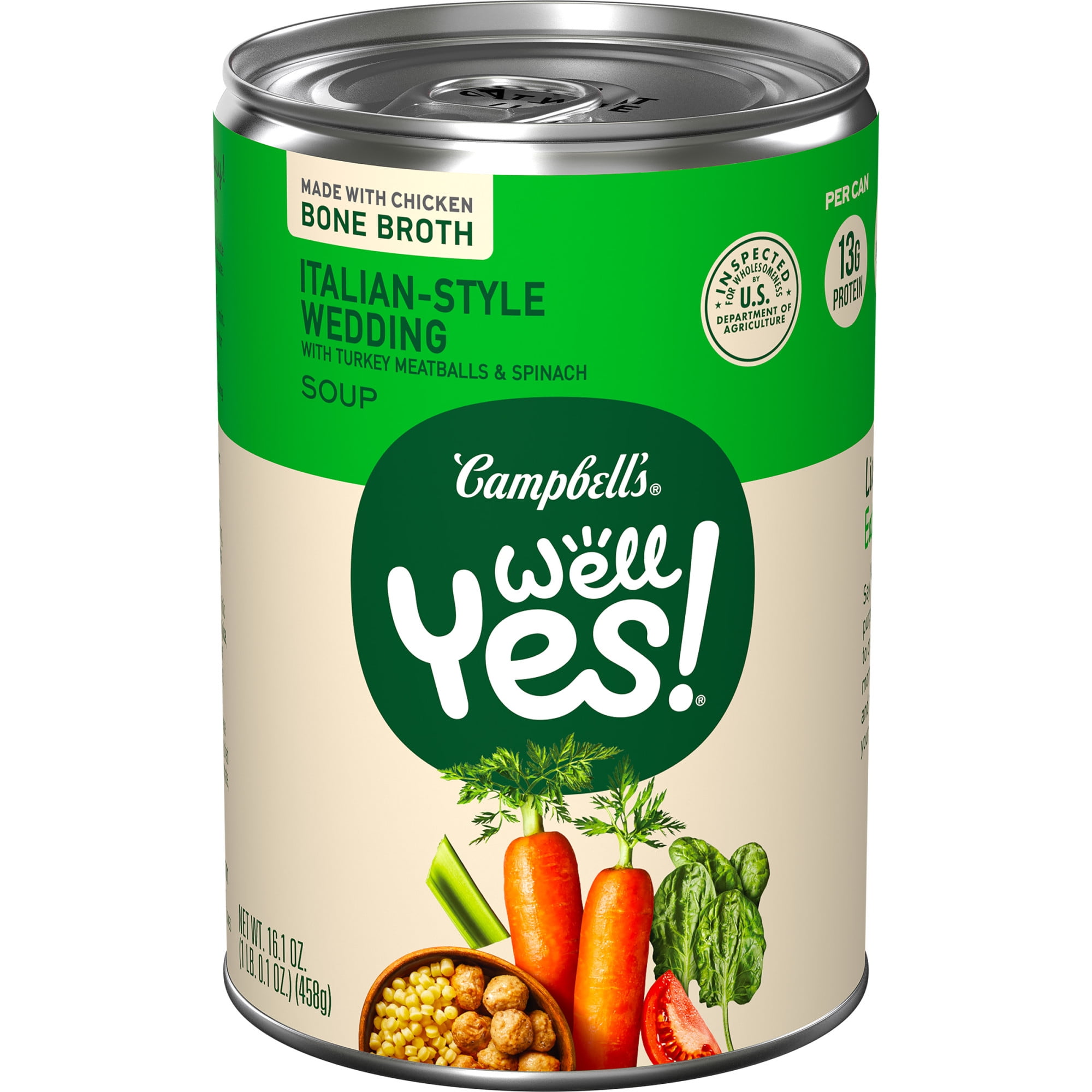 Campbell's Well Yes! Italian Wedding Soup, 16.1 oz Can