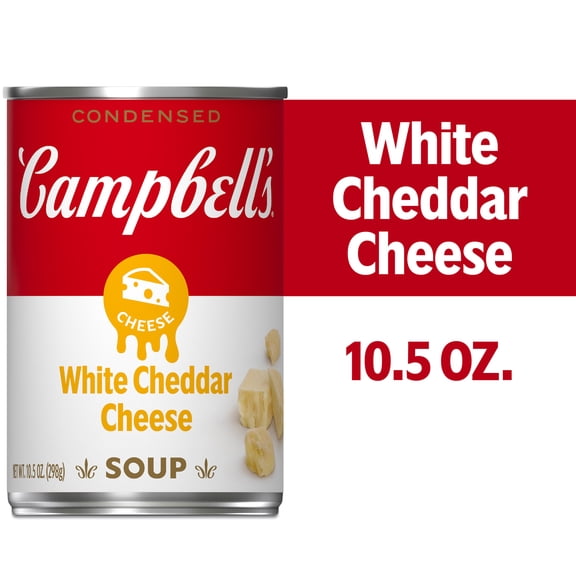 Campbell's Condensed White Cheddar Cheese Soup, 10.5 oz Can