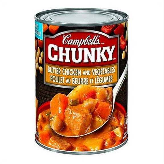 Campbells Chunky Butter Chicken and Vegetables, 540ml/18.3 oz