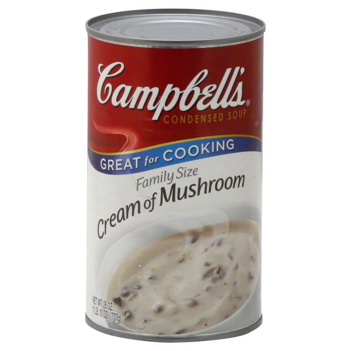 Campbells Condensed Campbells Cream Of Mushroom Family Size