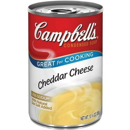 Campbells, Condensed Cheddar Cheese Soup, 10.75Oz Can (Pack Of 6)