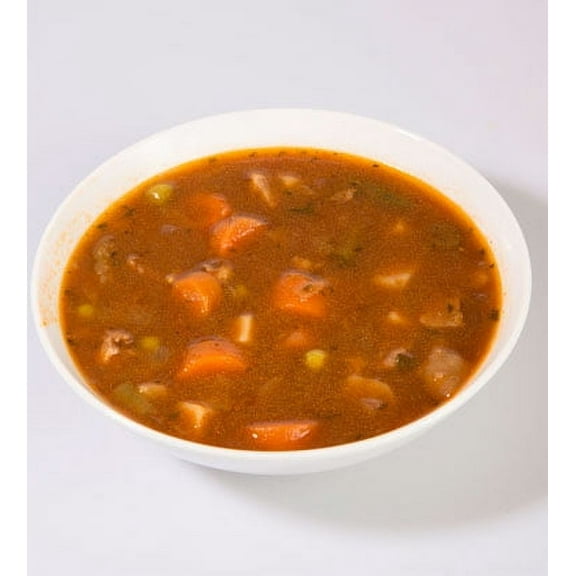 Campbells Frozen Condensed Vegetable Beef Barley Soup - 4 lb. tray, 3 per case