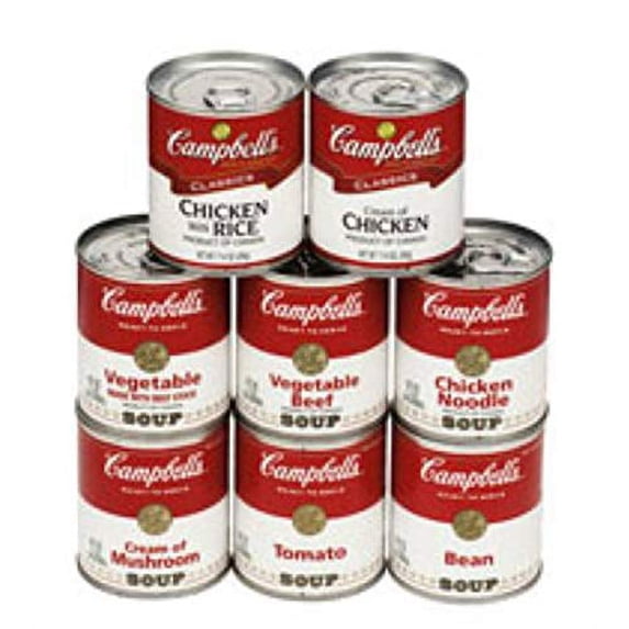 Campbells Ready To Serve Chicken Soup with Rice - 7.25 oz. can, 24 per case