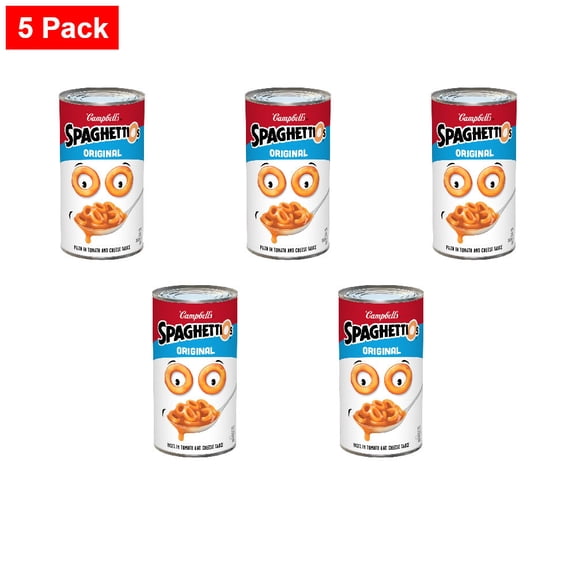 Campbells SpaghettiOs Original Canned Pasta 22.4 oz - 5 Pack
