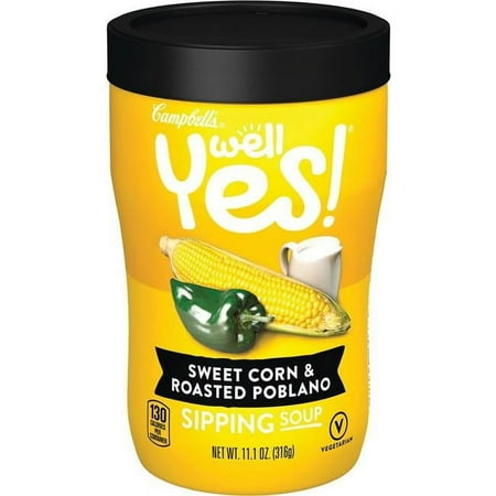 Campbells Sweet Corn & Roasted Poblano Sipping Soup