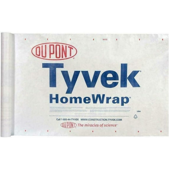 Campcovers 3 by 7 Foot Tyvek Homewrap Sheet