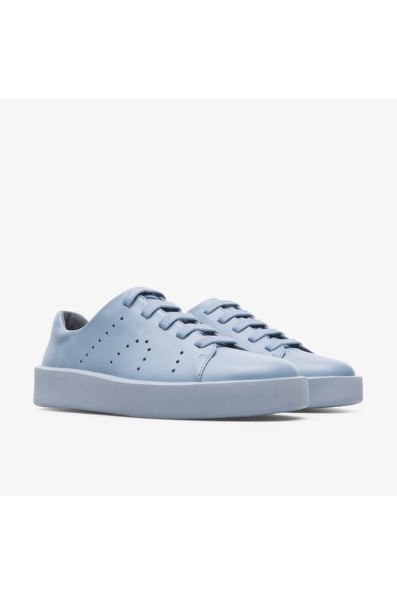 BLUE Courb Perforated Low Top Sneaker, 6US, 36EU