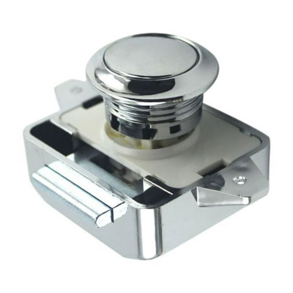 Camper Car Push Lock RV Caravan Boat Motor Home Cabinet Drawer Latch Button Locks For Furniture Hardware ,Car Accessories