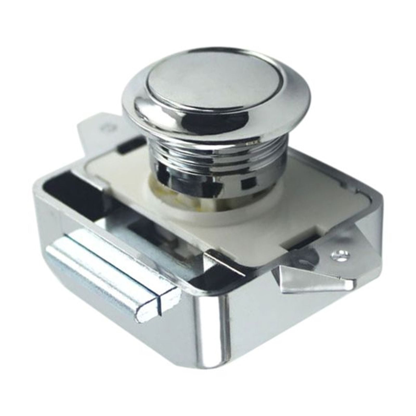 Camper Car Push Lock RV Caravan Boat Motor Home Drawer Latch Button Locks For Furniture