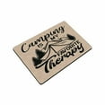 thumbnail image 1 of Camper Doormat, Campsite Camping Door Mat for Campervan Caravan Motorhomes, Decorative Camp Doormat for Indoor Outdoor Front Entrance-24x16in 30x18in, 1 of 5