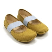 Camper Girls Right Ballerina Flats, Brown,11.5 M US