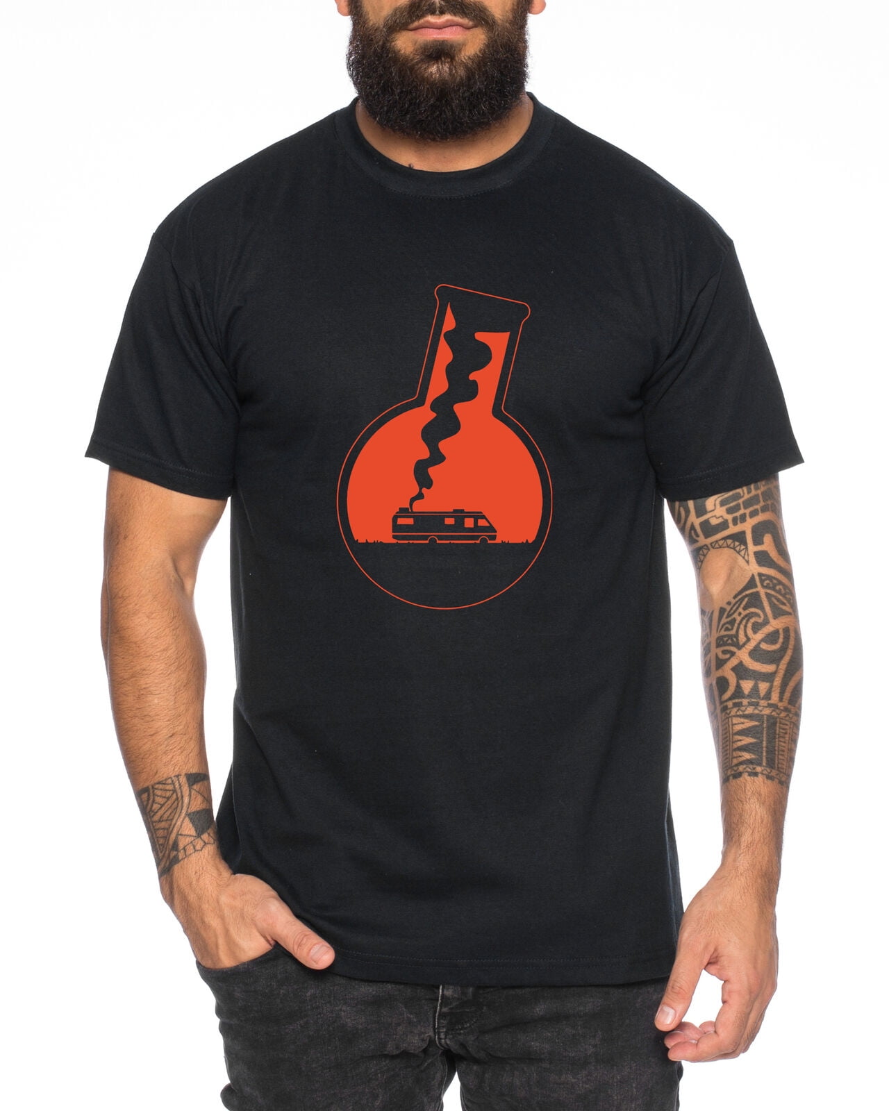 Camper Herren TShirt Breaking Bad Call TV Serie