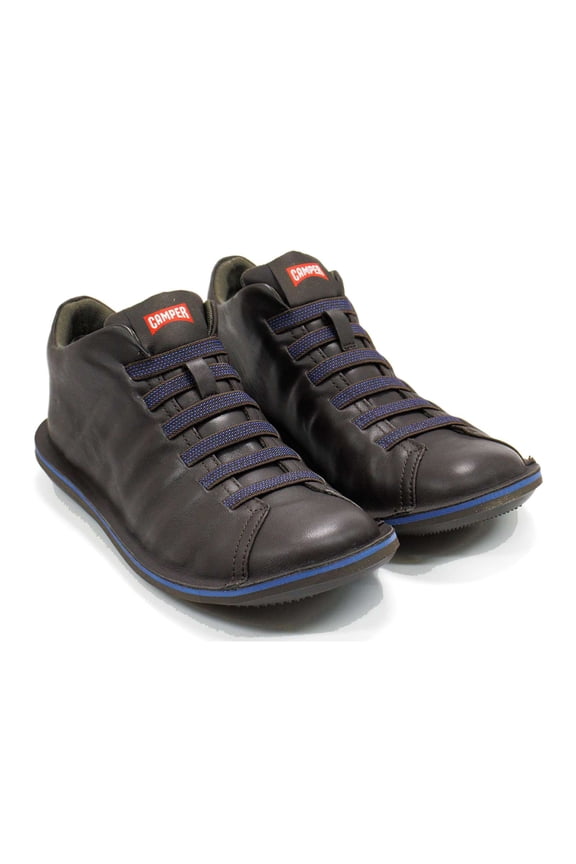 Men's Beetle Sneaker, Brown \ Blue,12 M US