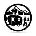 thumbnail image 1 of Camper Mountain - Metal Wall Art, 1 of 1