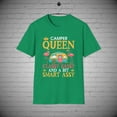 thumbnail image 1 of Camper Queen t-shirt, Camping apparel, Camping queen tee, Camping Gift, 1 of 1