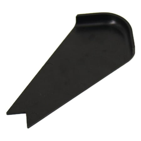 Camper RV Straight Slide Out Corner Cover to Soften Sharp be easily painted to match any RV - Wraps over corner , black